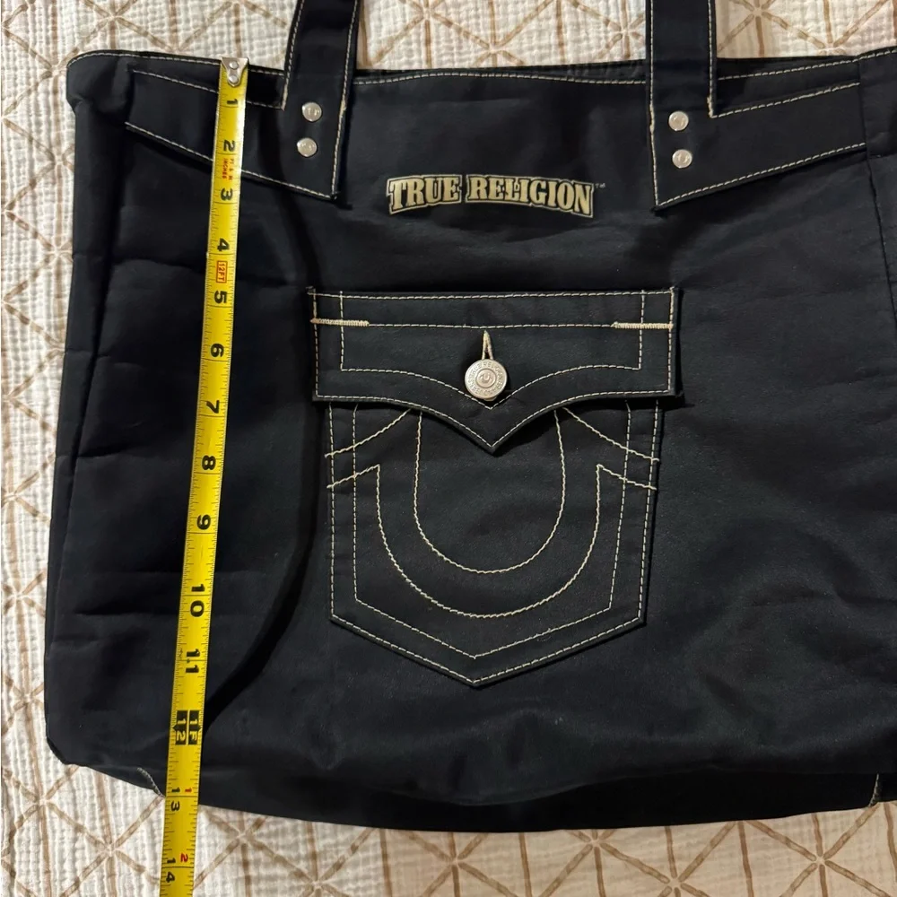 Vintage True Religion Horseshoe Tote- Y2K 🖤 - Picture 5 of 7
